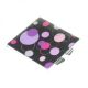 Circles Design Square Handbag Mirror