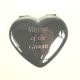 Mother of the Groom Heart Handbag Mirror in Organza Bag