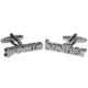 Grooms Brother Cut Out Cufflinks