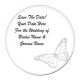 Personalised Magnetic Reminder Wedding Invitation (Pack of 10)