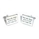 CLEARANCE ITEM Man Who Drop Watch in Toilet Have Crappy Time Cufflinks in Box
