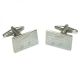 Engrvaed Beamed Notes Musical Cufflinks