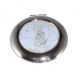 St Christopher Protect us Etched 2 Tone Outline Design handbag Mirror