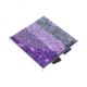 Purple Strata Design Handbag Mirror in Organza Bag