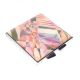 Cubist Design Handbag Mirror in organza Bag