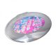 Oval Pink & Blue Design Handbag Mirror in Organza Bag