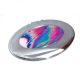 Oval Vivid Hot Pink & Coloured Ladies Handbag Mirror in Organza Bag