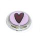 Pink & Red Love Heart Handbag Mirror