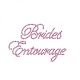 Purple Rhinestone Crystal iron on T Shirt Design - Brides Entourage