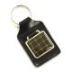 Bonded Leather Key Fob with Isle of Skye Tartan