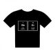 Beer Design Periodic Table Black T Shirt