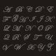 Rhinestone Crystal Iron on Design Capital Letters. please email letters through