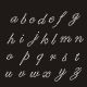 Rhinestone Crystal Iron on Design Lower Case Letters. Please email letters.