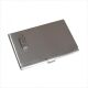 Mobile Phone Design Brushed Metal Card Case