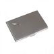 DIY Saw Design Brushed Metal Card Case