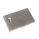 Foot Design Brushed Metal Card Case