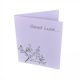 White & Silver Lottery Ticket Holder Pack of 10