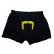 Gold Moustache Novelty Boxer Shorts