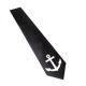 Anchor Design Black Neck Tie