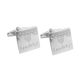 Bespoke Engraved Personalised Loves Daddy Cufflinks