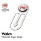 XMBM-wales Welsh Dragon Book Mark (PSC097)