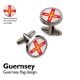 X2PSC-Guernsey Coin Cufflinks