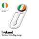 XMBM-IrishFlag Tricolour Book Mark (PSC147)