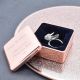 Rose Gold Square 55mm Trinket Box (Engravable)