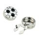 Football Design Cuff Button Covers a New Alternative to Cufflinks
