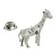 Metal Giraffe, African Animal Lapel Pin Badge