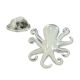 Metal Octopus Lapel Pin Badge