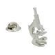Microscope Science  Lapel Pin Badge
