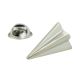 Metal Folded Paper Plane Lapel Pin Badge. Themed for 1st Anniversary Paper
