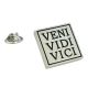 Veni Vidi Vici Lapel Pin Badge, I Came I Saw I Conquered