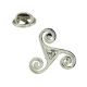 Celtic Swirl Design Lapel Pin Badge