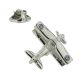 Biplane with Roundels Lapel Pin Badge