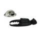 Black Crabs Claw Lapel Pin Badge