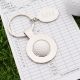 Golf Ball Keyring with Token and Recess for Photo (Engravable)