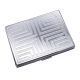 Metal Silver Pattern Design Single Sided Cigarette Case