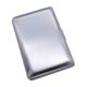 Cigarette Case Metal Brushed Chrome Lacquered, Holds Upto 7 Kingsize 