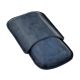 GBD Two Finger Navy Brushed Leather Cigar Case 48RG