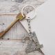Crystal encrusted 21st Birthday Keyring in Gift Box
