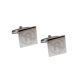 No U Turns Engraved Cufflinks
