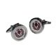 Royal Stewart Tartan Scottish Thistle Cufflinks