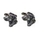 English Made Pewter Labrador / Retriever Dogs Head Cufflinks