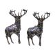 English Made Pewter Standing Stag Cufflinks