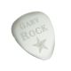 Personalised Engraved Rock Star Design Plectrum