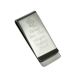 Top Hat & Moustache Design Personalised Wedding Money Clip