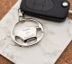 Personalised Chrome Metal Steering Wheel Keychain