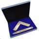  Masonic Freemason Square & Compass Gold Gift Set with Presentation Box